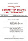 Romanian Journal of Information Science and Technology雜志封面